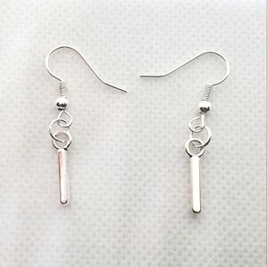 7/$10 I Initial Earrings, NEW